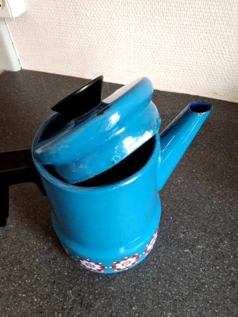 Kaffekande emalje